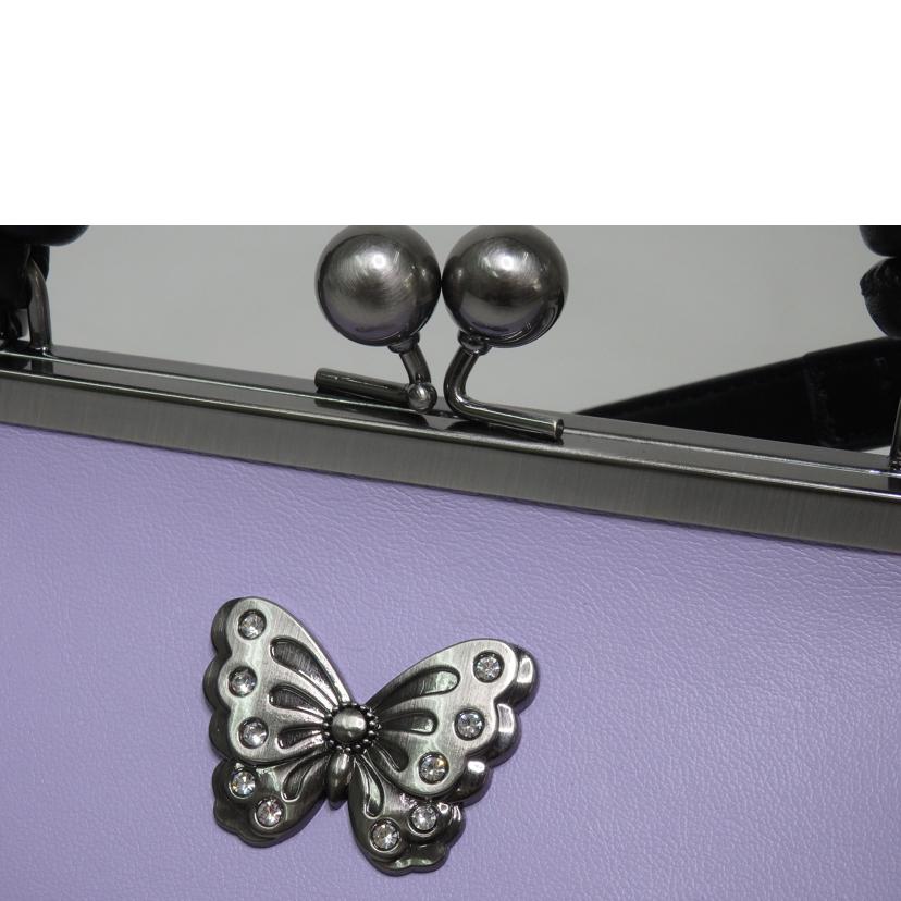 anasui アナスイ/アナスイ　エイミー　がま口　2way　紫//Aランク/84