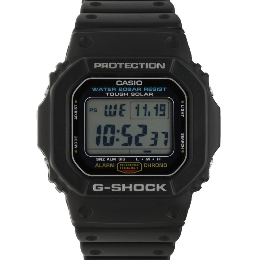 CASIO カシオ/G－SHOCK／デジタルウォッチ／ソーラー/G-5600E-1JF//202*****/ABランク/18