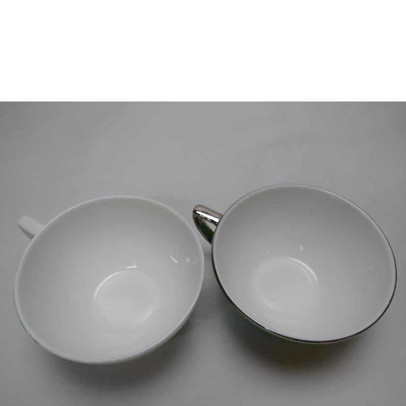 WEDG　WOOD ウエッジウッド/ジャスパー　コンラン　シノズワリ　カップ＆ソーサー　2客//ABランク/52