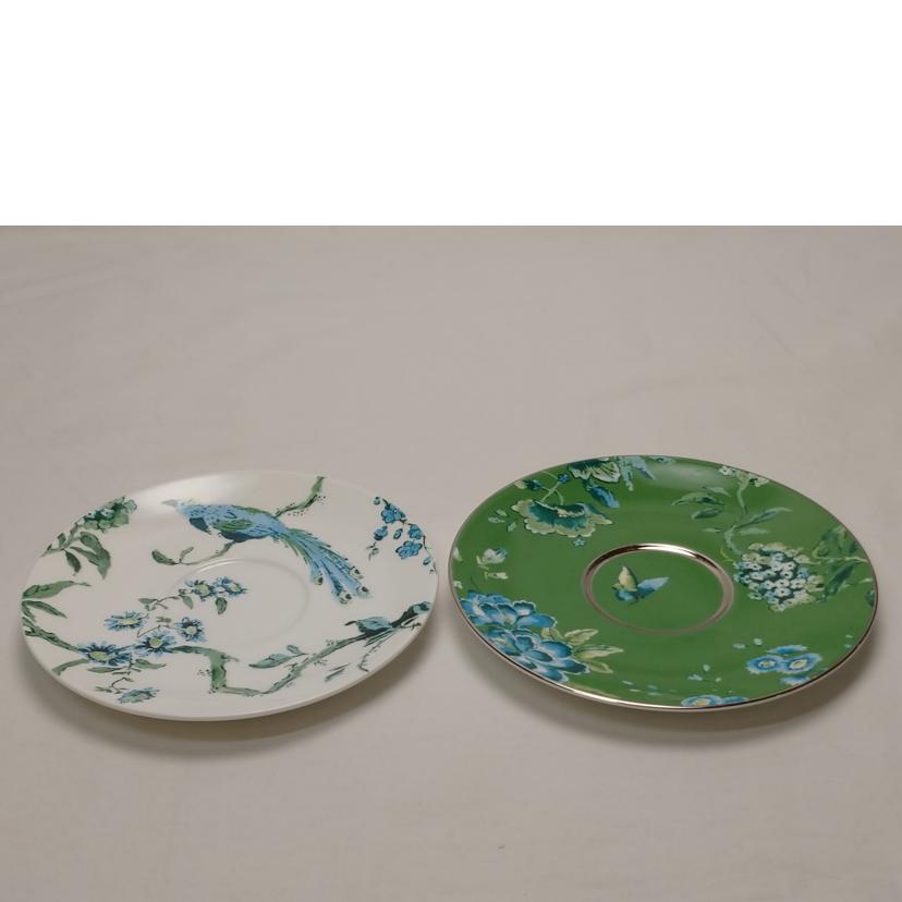 WEDG　WOOD ウエッジウッド/ジャスパー　コンラン　シノズワリ　カップ＆ソーサー　2客//ABランク/52