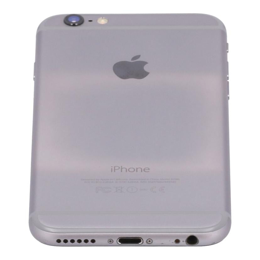 Apple　SoftBank アップル　/iPhone6　64GB/MG4F2J/A//C39NXRDMG5MR/Cランク/62