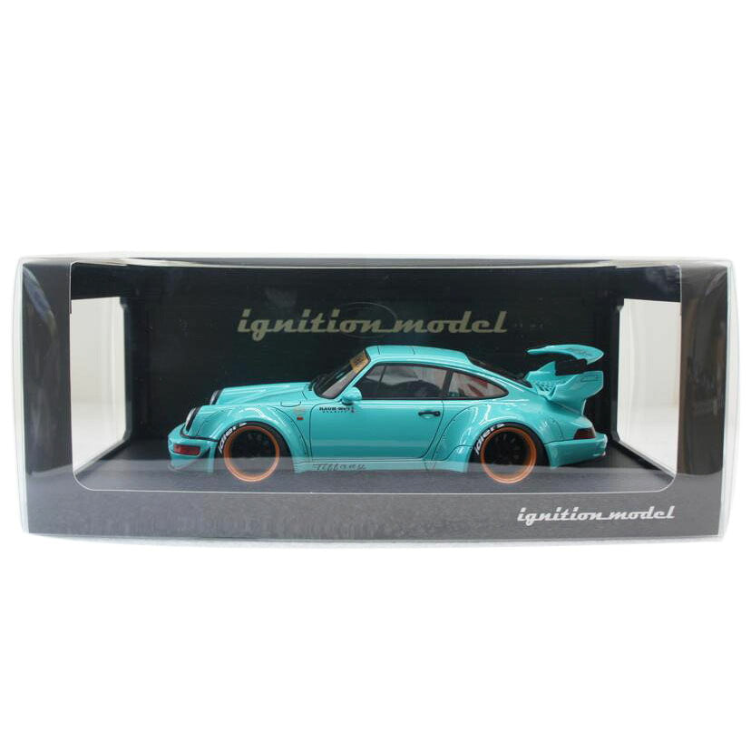 ignition mode イグニッションモデル/1：18 RWB 964 Light Blue 2458/2458//Aランク/01