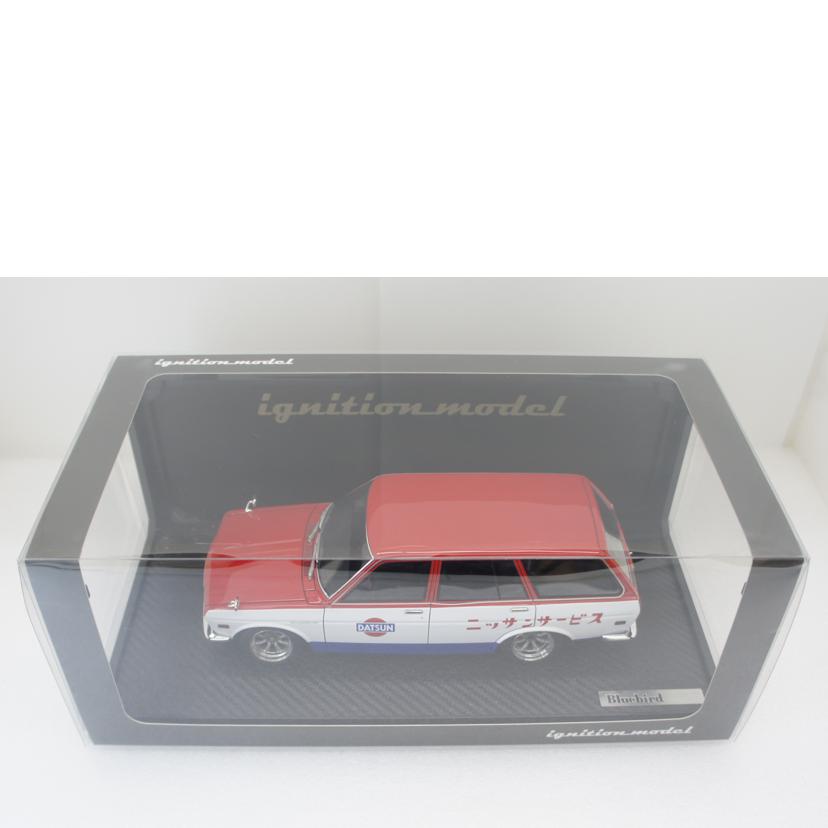 ignition model イグニッションモデル/1：18 Datsun BlueBird（510）Wagon Red/White/Blue 2221/2221//Aランク/01