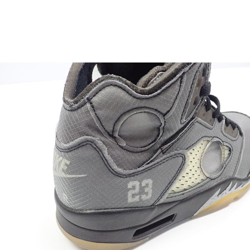 NIKE　×　OFF　WHITE　　 ﾅｲｷ　×　ｵﾌﾎﾜｲﾄ/AIR　JORDAN　5　RETRO　SP/CT8480-100//27.5cm/Bランク/62
