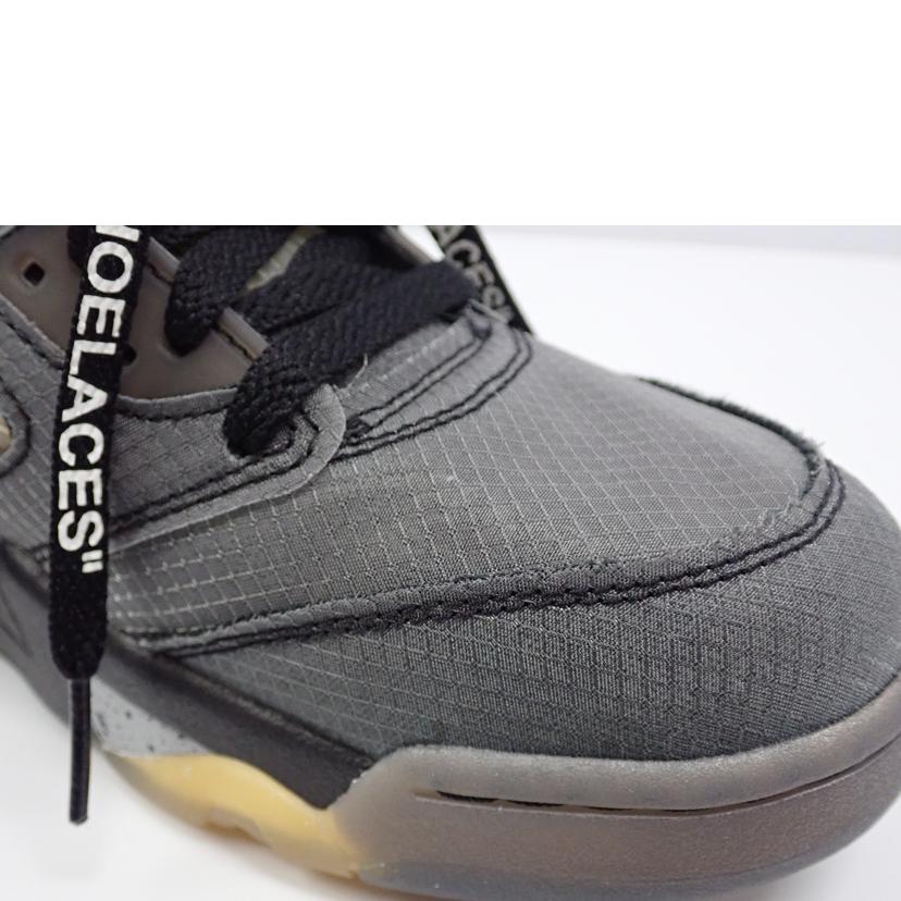 NIKE　×　OFF　WHITE　　 ﾅｲｷ　×　ｵﾌﾎﾜｲﾄ/AIR　JORDAN　5　RETRO　SP/CT8480-100//27.5cm/Bランク/62