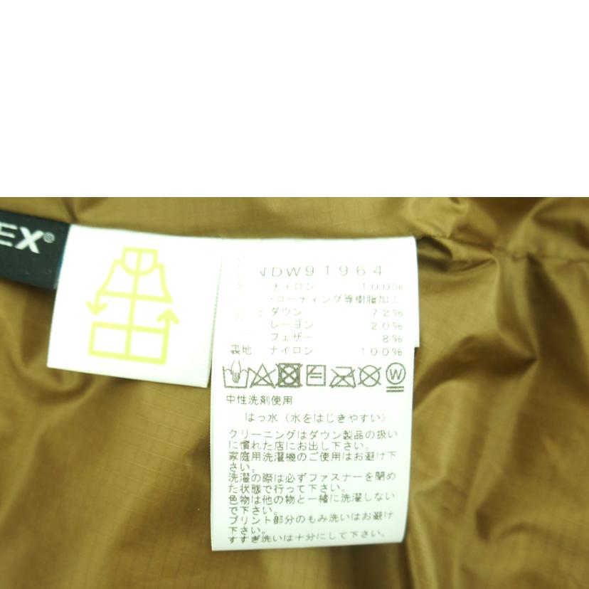 THE　NORTE　FACE ノースフェイス/ウィンドストッパーダウンシェルコート/NDW91964//Aランク/75