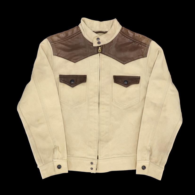 RED　MOON レッドムーン/ワークジャケット／レザー×コットン//ABランク/18