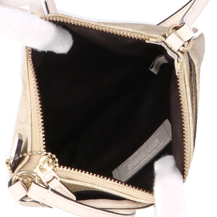 COACH コーチ/PVCシグネチャー／ショルダーバッグ/F58809//F18**/ABランク/18