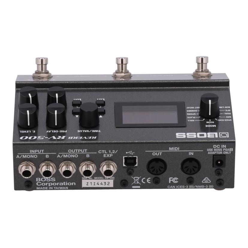 BOSS ボス/エフェクター/RV-500//Z1I4432/Aランク/70