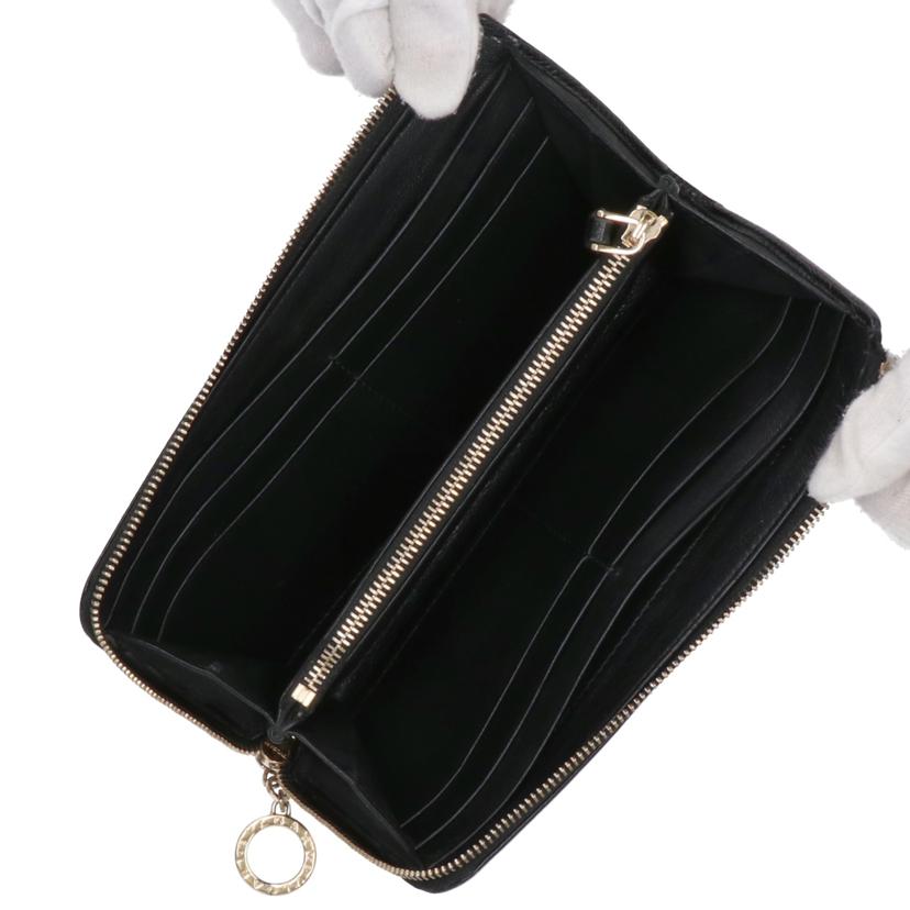 BVLGARI ブルガリ/BVLGARI/レザーL型ジップ長財布//Bランク/75