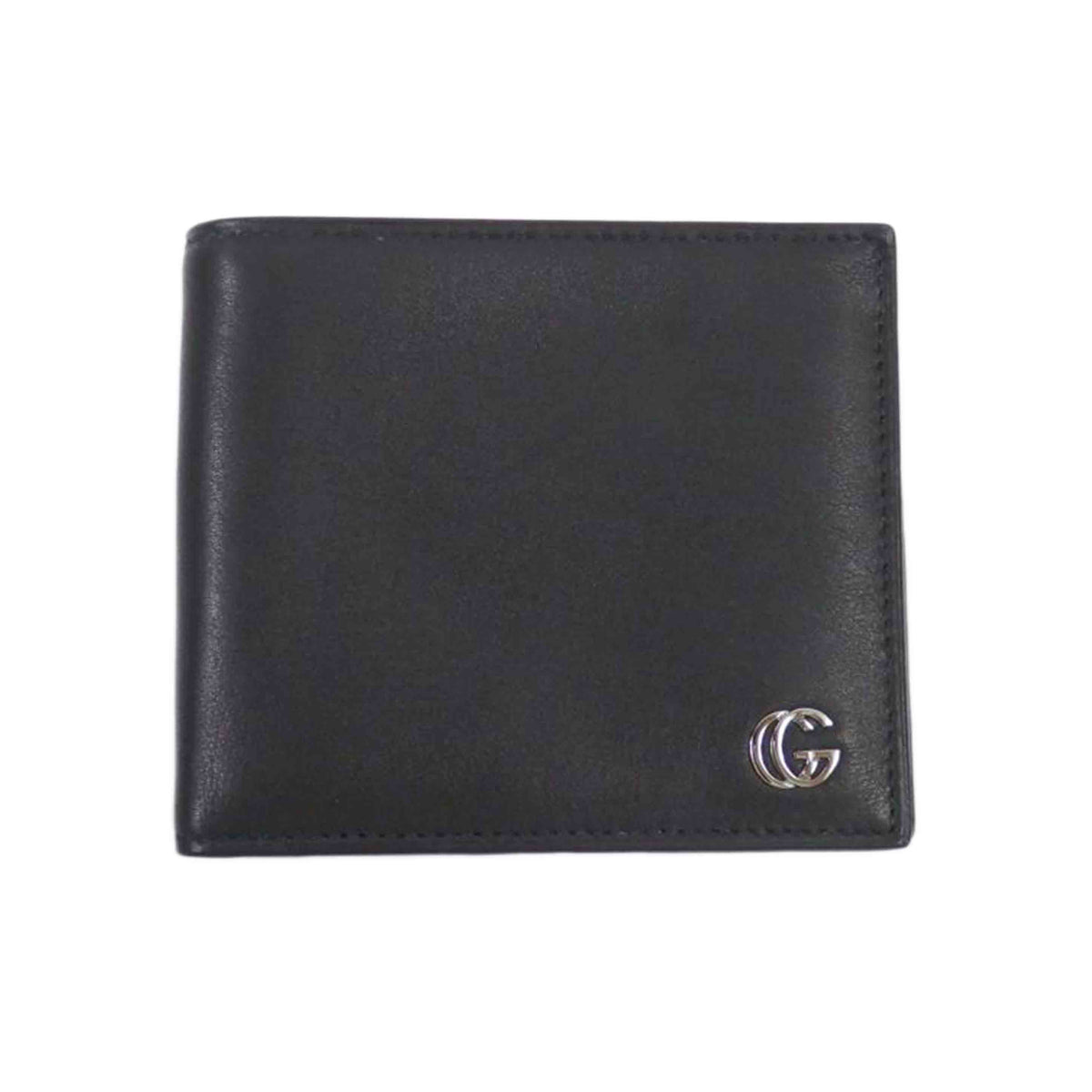 GUCCI グッチ/GGマーモント2つ折り札入れ/ブラック/92760//209*/ABランク/25