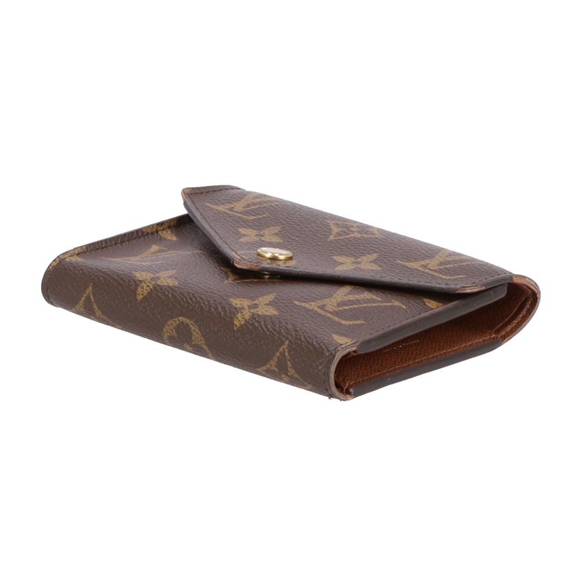 LOUIS VUITTON ルイヴィトン/ポルトフォイユ・ヴィクトリーヌ/モノグラム /M62472 //RFI*/Bランク/25