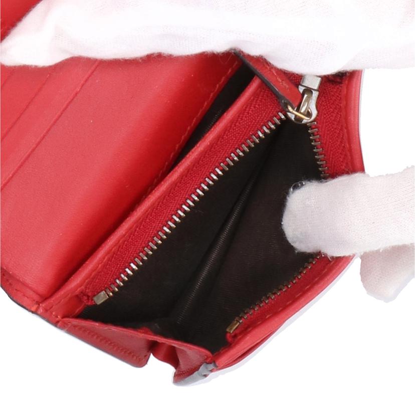 GUCCI グッチ/GGスプリーム／チェリー二つ折り財布/476050//114*/Aランク/18