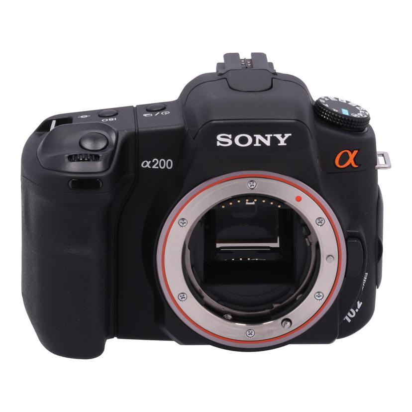 SONY　 ソニー　/デジタル一眼　ダブルズームキット／α200/DSLR-A200W//0275174/Bランク/69