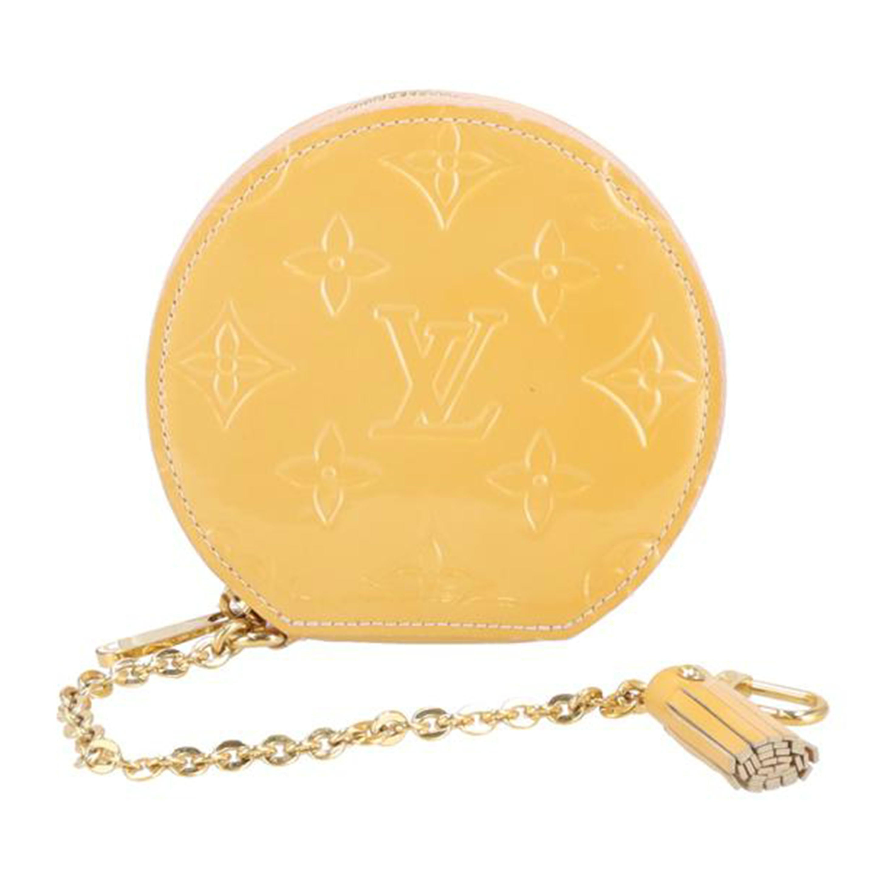 LOUIS VUITTON ルイヴィトン/ポルトモネ・シャポー/ヴェルニ・ローズフロランタン/M91416 //SP4***/ABランク/25