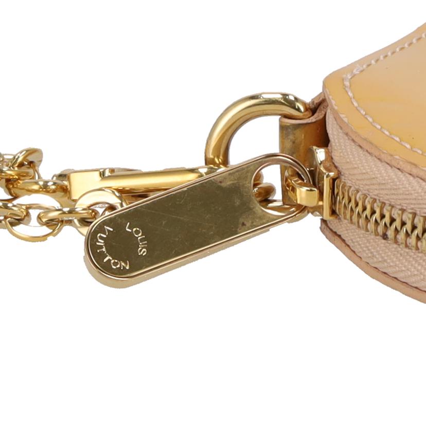 LOUIS VUITTON ルイヴィトン/ポルトモネ・シャポー/ヴェルニ・ローズフロランタン/M91416 //SP4***/ABランク/25