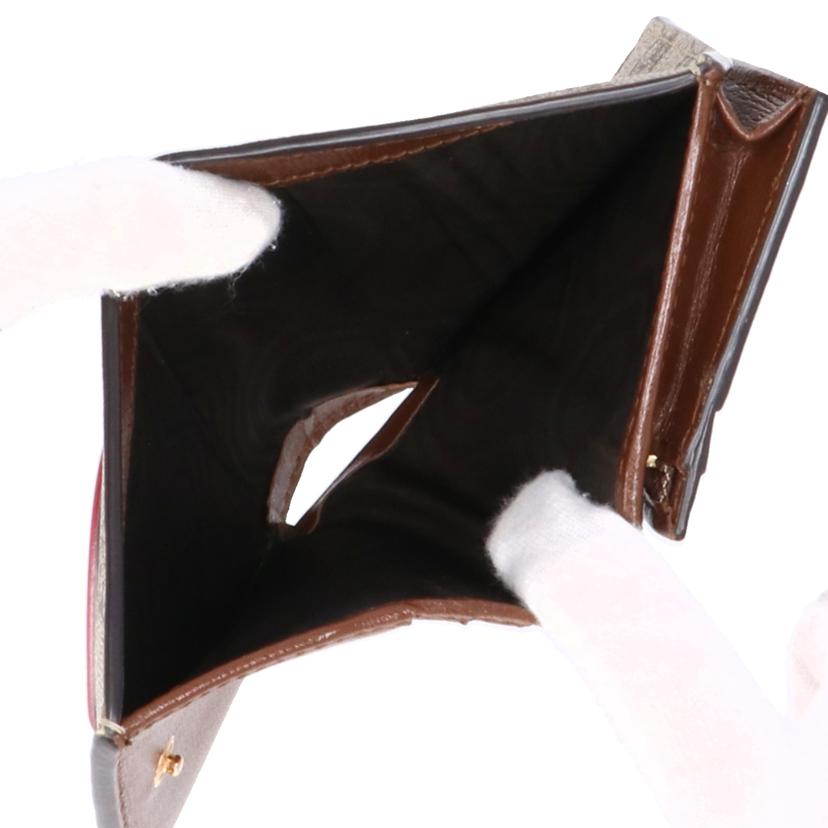 GUCCI グッチ/GGスプリーム／ハートモチーフ二つ折り財布/648848//041*/ABランク/18