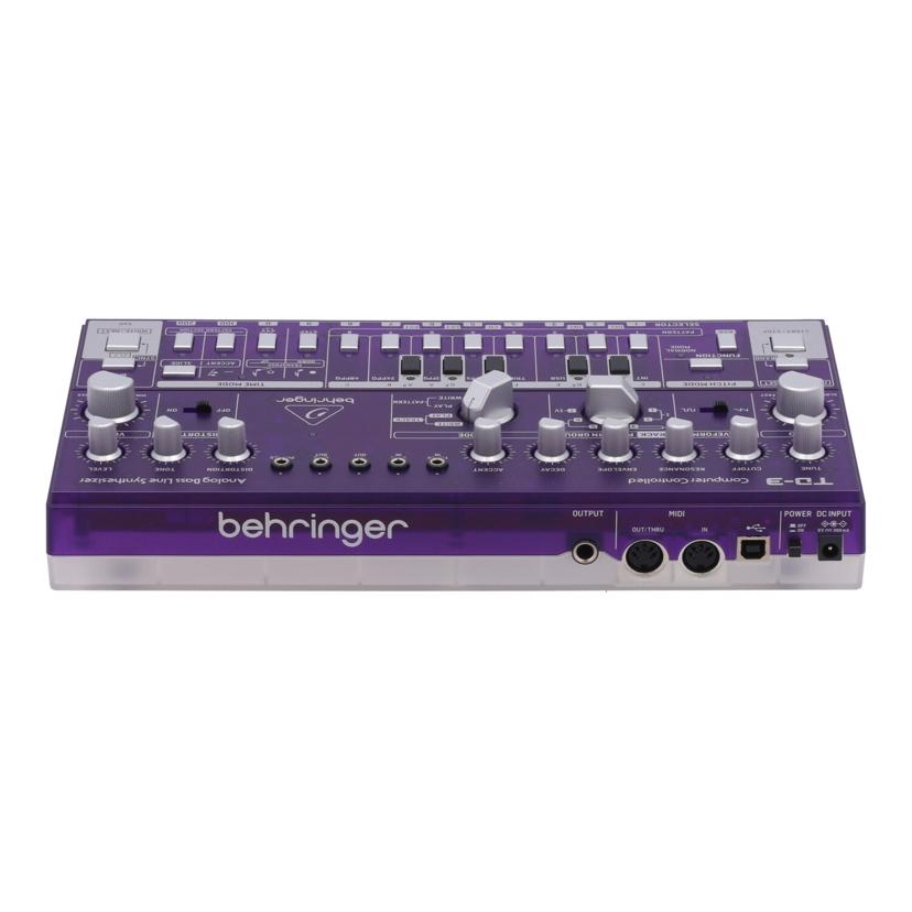 BEHRINGER ベリンガー　/アナログベースラインシンセサイザー/TD-3-GP//S200800103EDU/Bランク/77