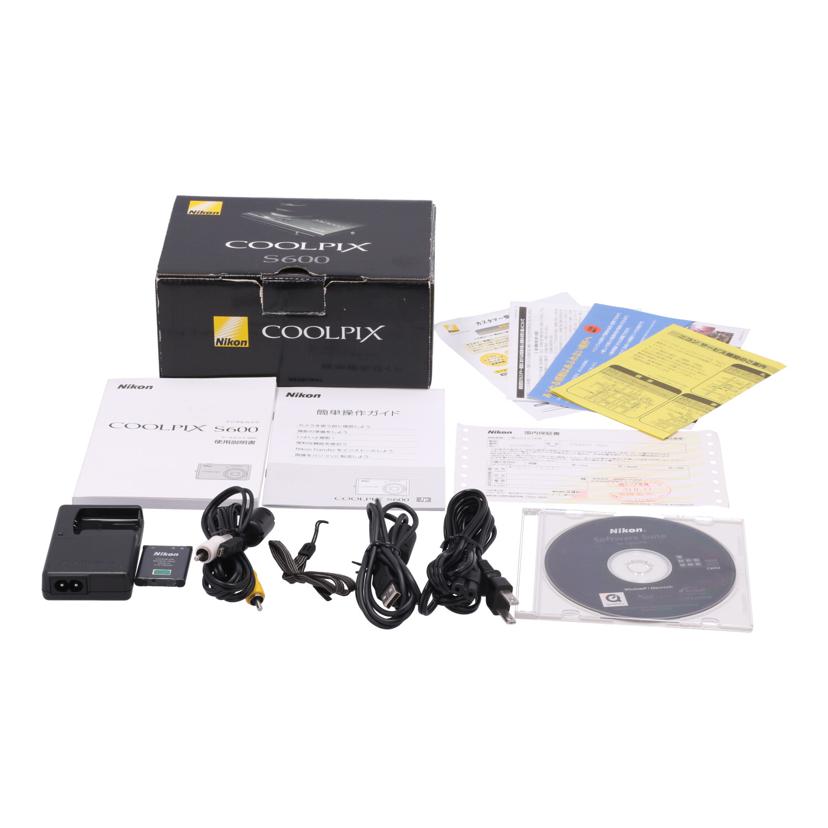 Nikon ニコン　/デジタルカメラ（オールド）/COOLPIX S600//21035665/Bランク/62
