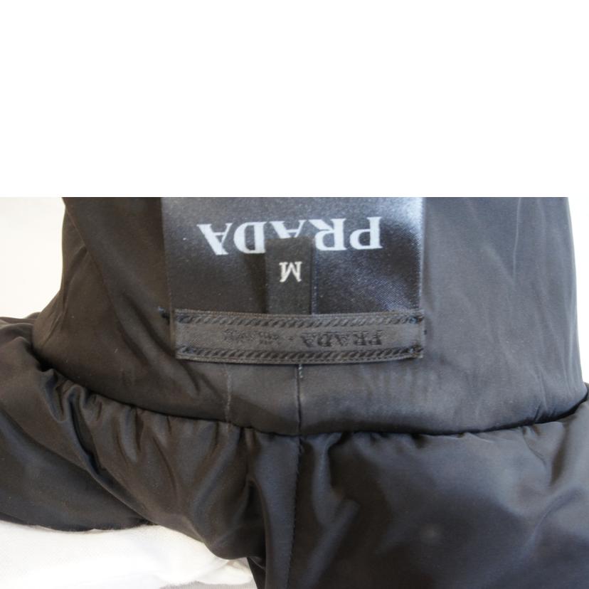 PRADA プラダ/Re－Nyronナイロンキルティングバケットハットブラック/2HC252//SAランク/92
