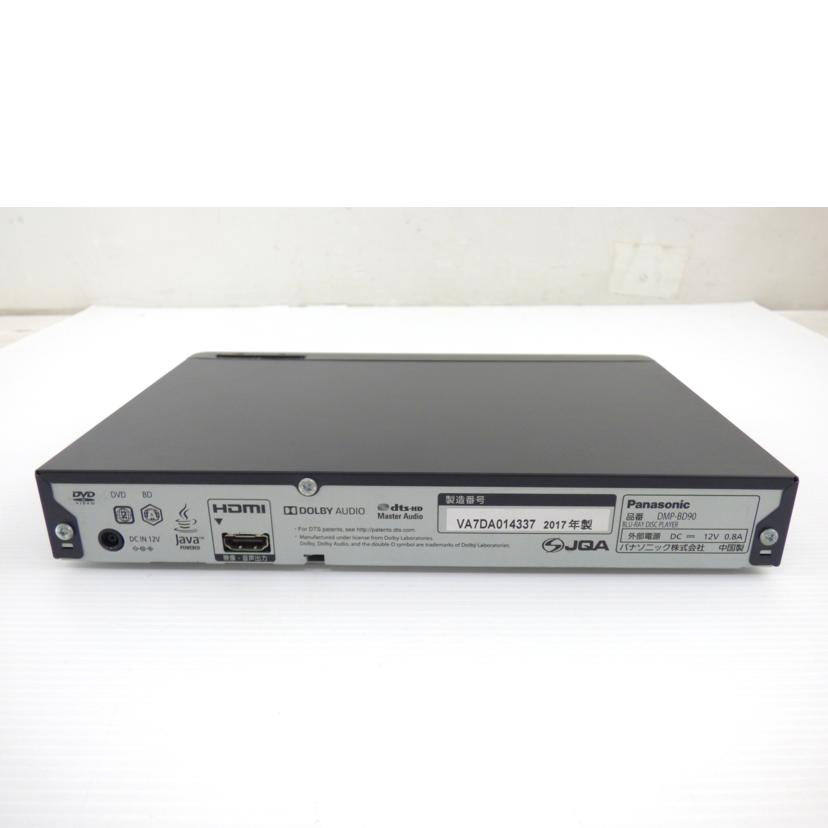 Panasonic パナソニック/BDプレーヤー/DMP-BD90-K//VA7DA014337/ABランク/64