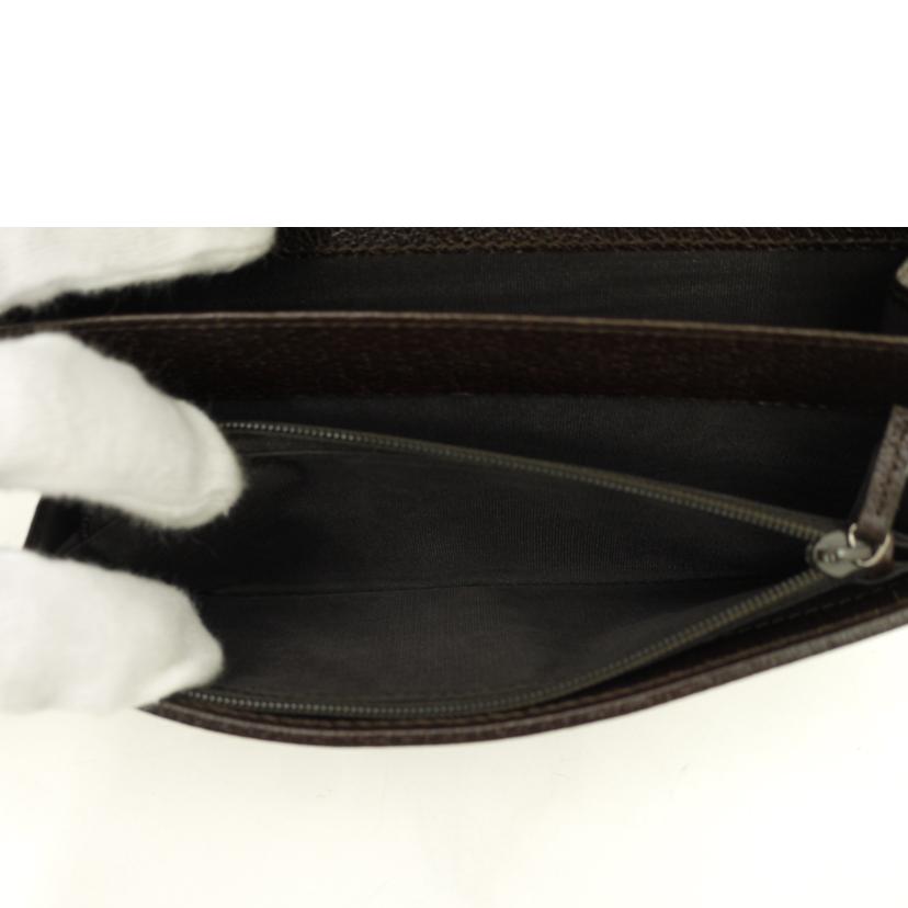 GUCCI グッチ/GGキャンバス二つ折り長財布／ブラウン/244946//095*/Aランク/69