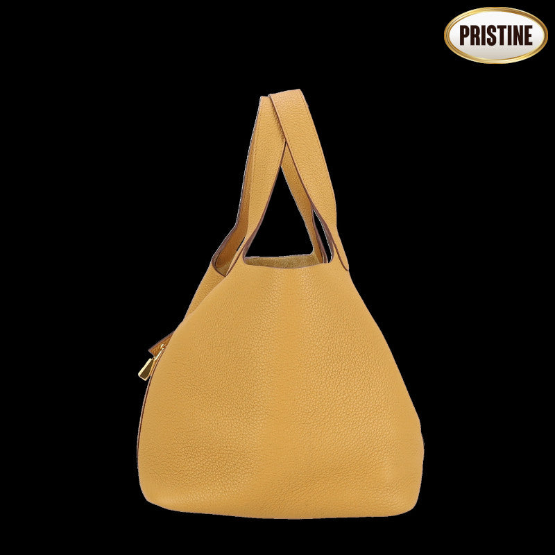 HERMES エルメス/ピコタンロックMM／ショーンアンブル／トリヨンクレマンス（弊社見立）//Y P*******/SAランク/91