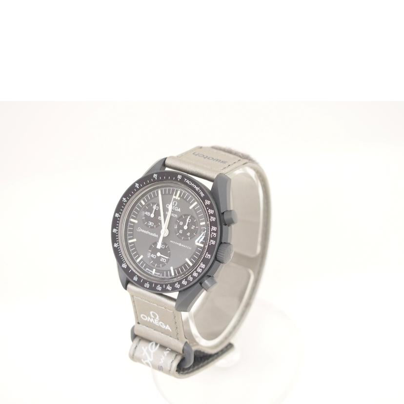 OMEGA×Swatch オメガ×スウォッチ/スピードマスタームーンスウォッチ/S033A100//ABランク/71