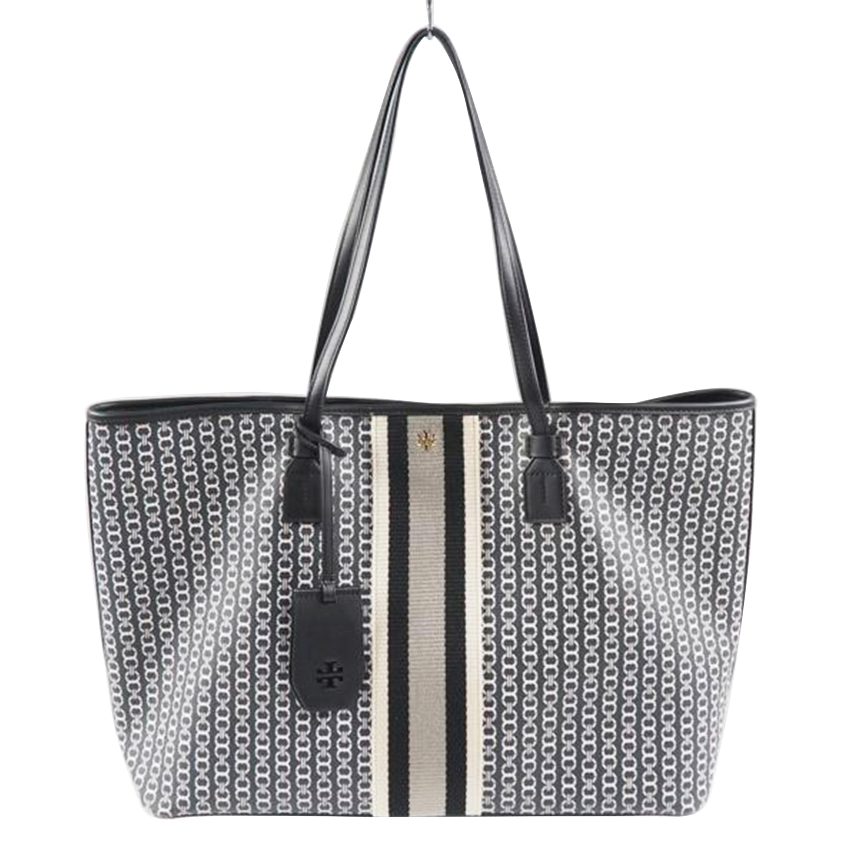 ＴＯＲＹＢＵＲＴＨ　 トリーバーチ/チェーン柄　トートバッグ//Bランク/79