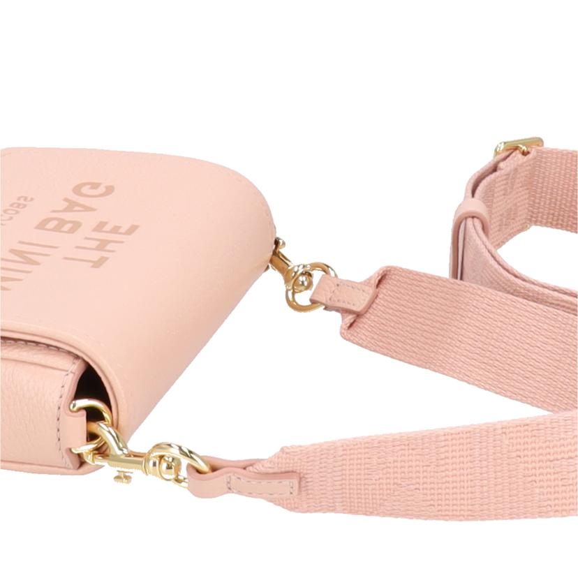 MARC　JACOBS マークジェイコブス/THE　MINI　BAG／レザーショルダーバッグ／ベージュピンク//SAランク/18