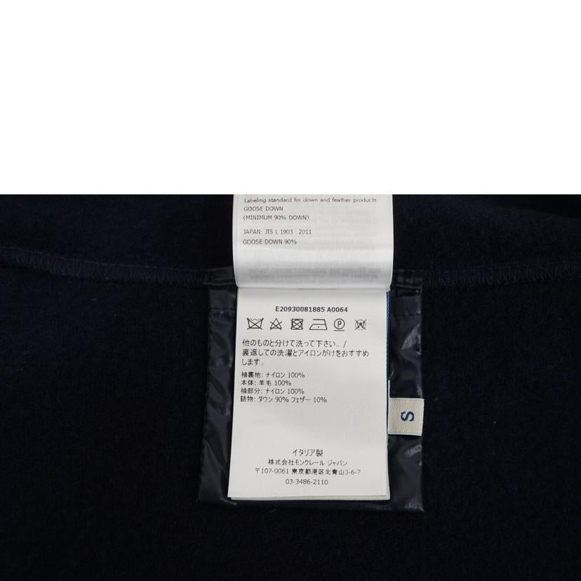 MONCLER モンクレール/MANTELLA　ウールナイロンダウンポンチョ/E20930081885//ABランク/67