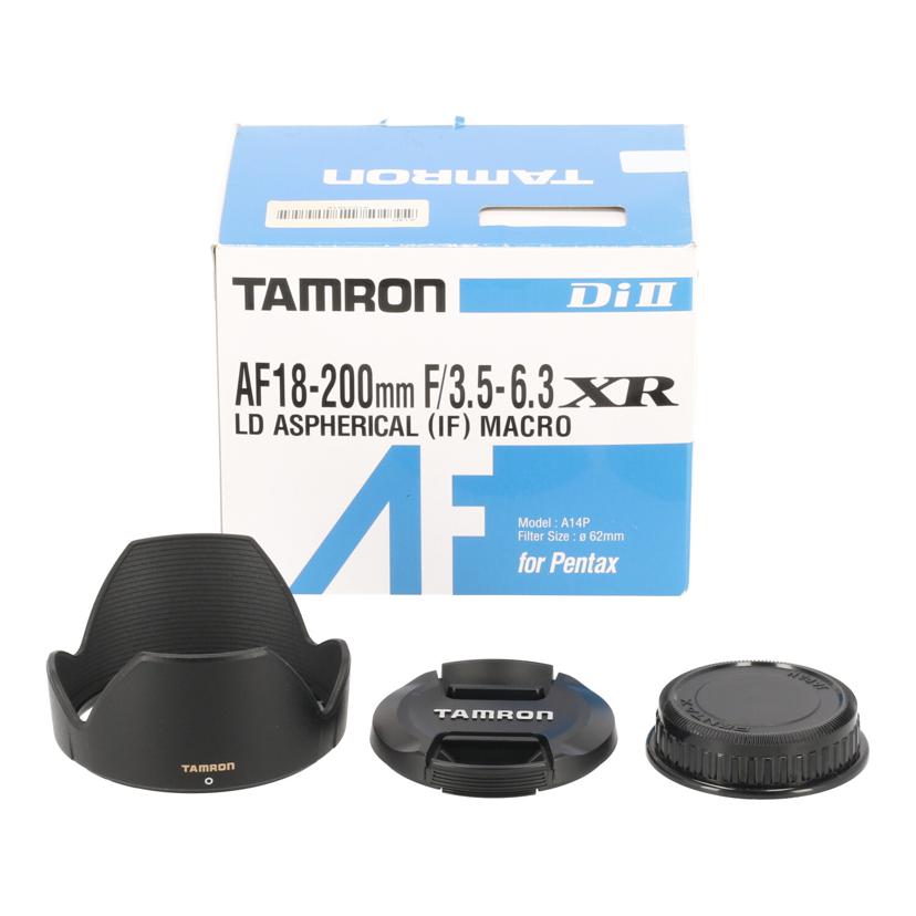 TAMRON タムロン　/交換レンズ／18－200mm/AF 18-200mm F3.5-6.3 XR Di II LD Asp//107354/Bランク/81