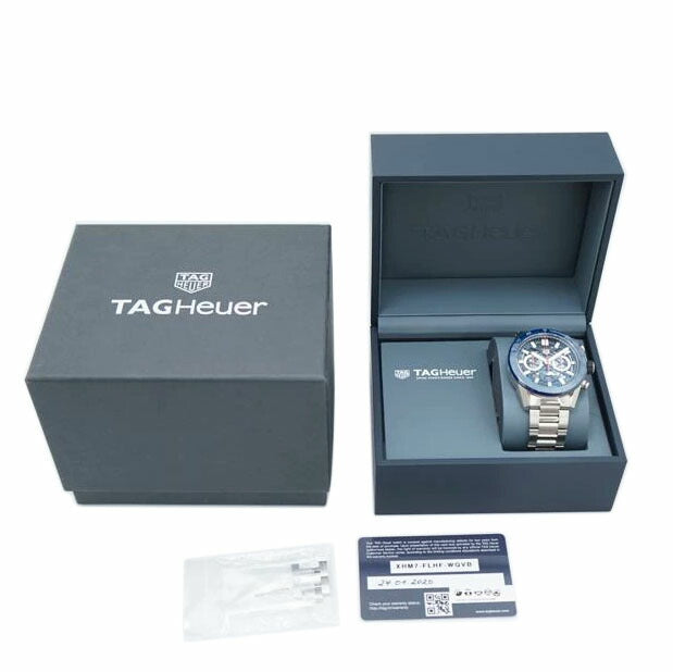 TAG　HEUER タグホイヤー/カレラ　キャリバーホイヤー02／自動巻き/CBG2A11//WUC****/Aランク/67