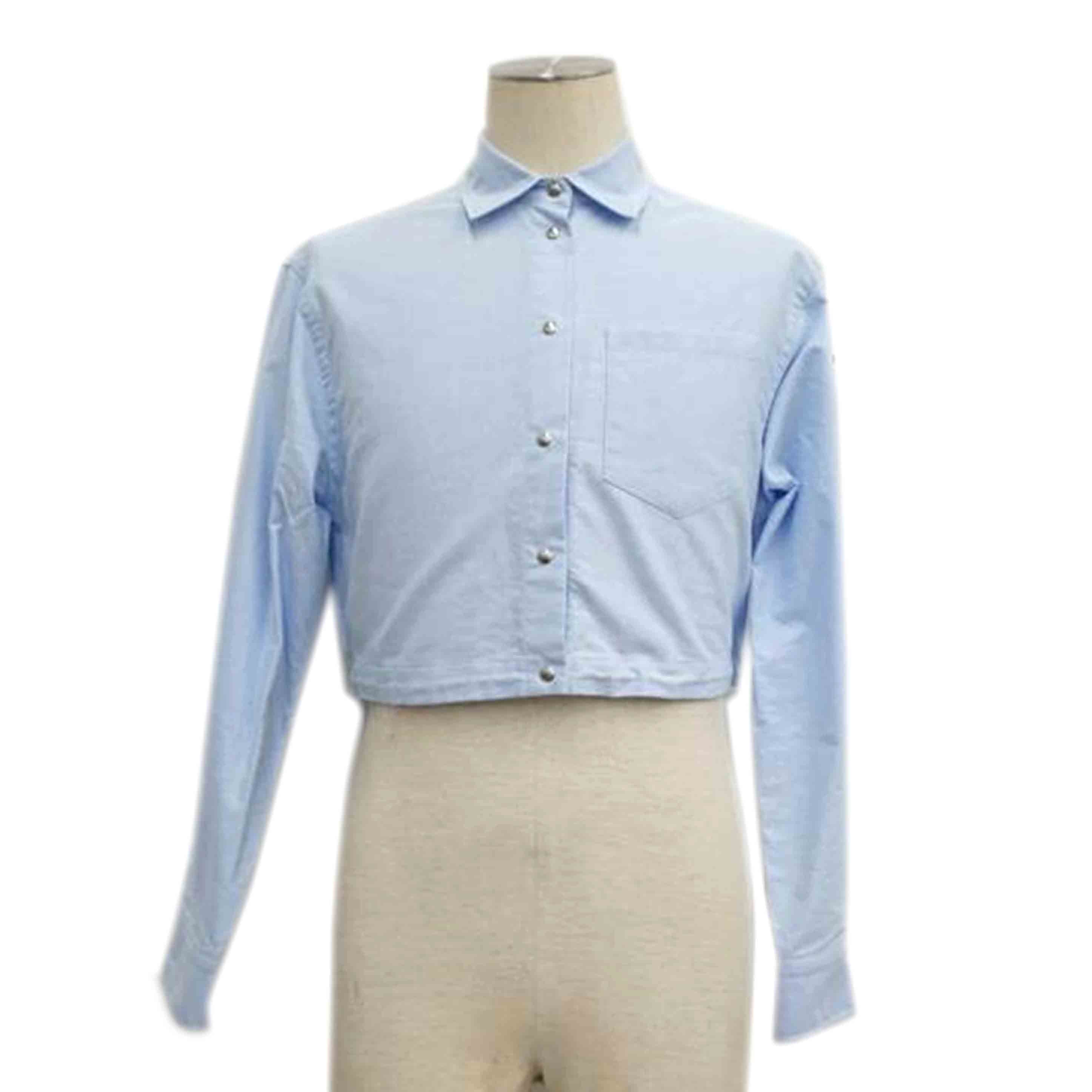 MONCLER MONCLER/クロップドロングスリーブシャツ/I10932F00007//Bランク/67