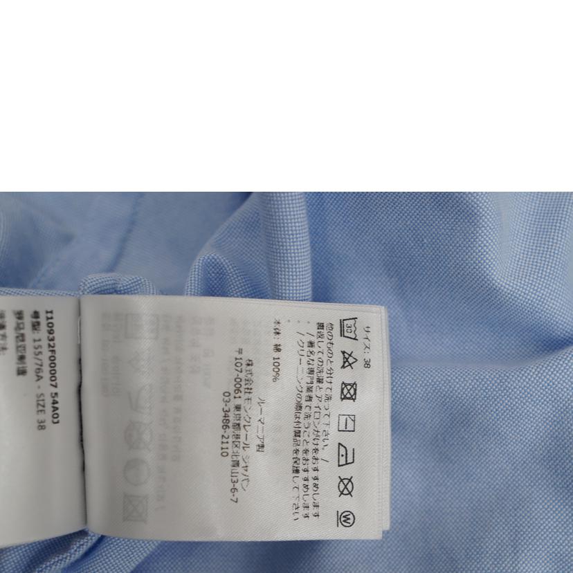 MONCLER MONCLER/クロップドロングスリーブシャツ/I10932F00007//Bランク/67