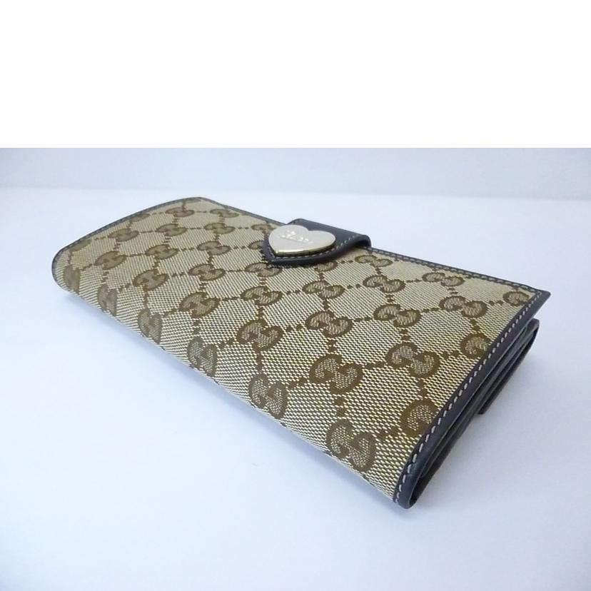 GUCCI グッチ/GGキャンバス2つ折り長財布/203550//209*/Aランク/88