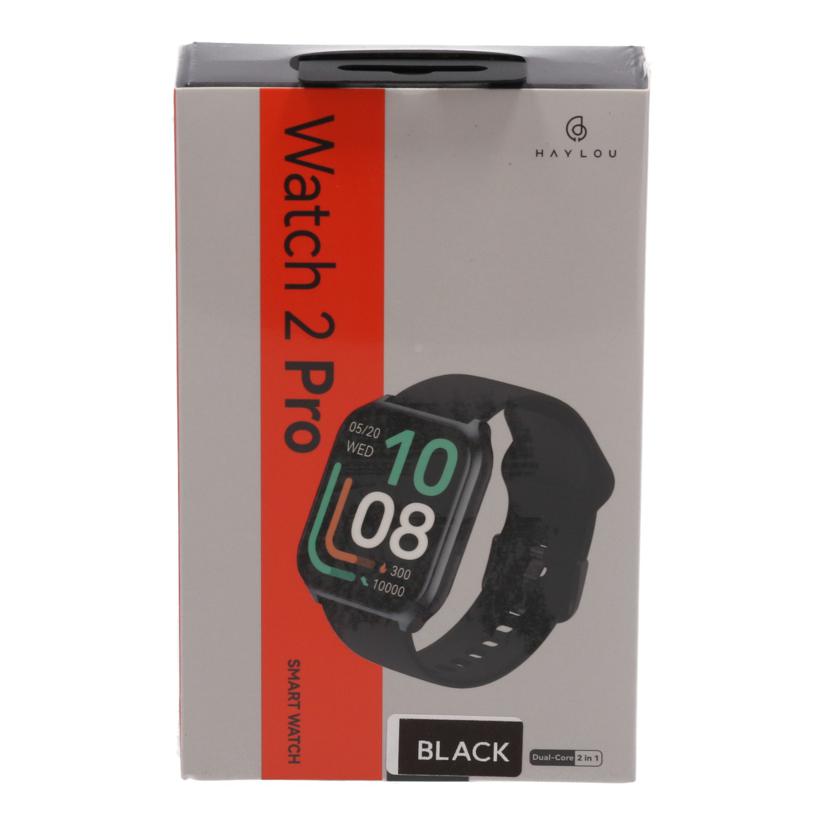 HAYLOU　Xiaomi　 ハイロー/スマートウォッチ／Watch2　Pro　未使用/HL-W2PBKN//JAN6971664934427/Sランク/84
