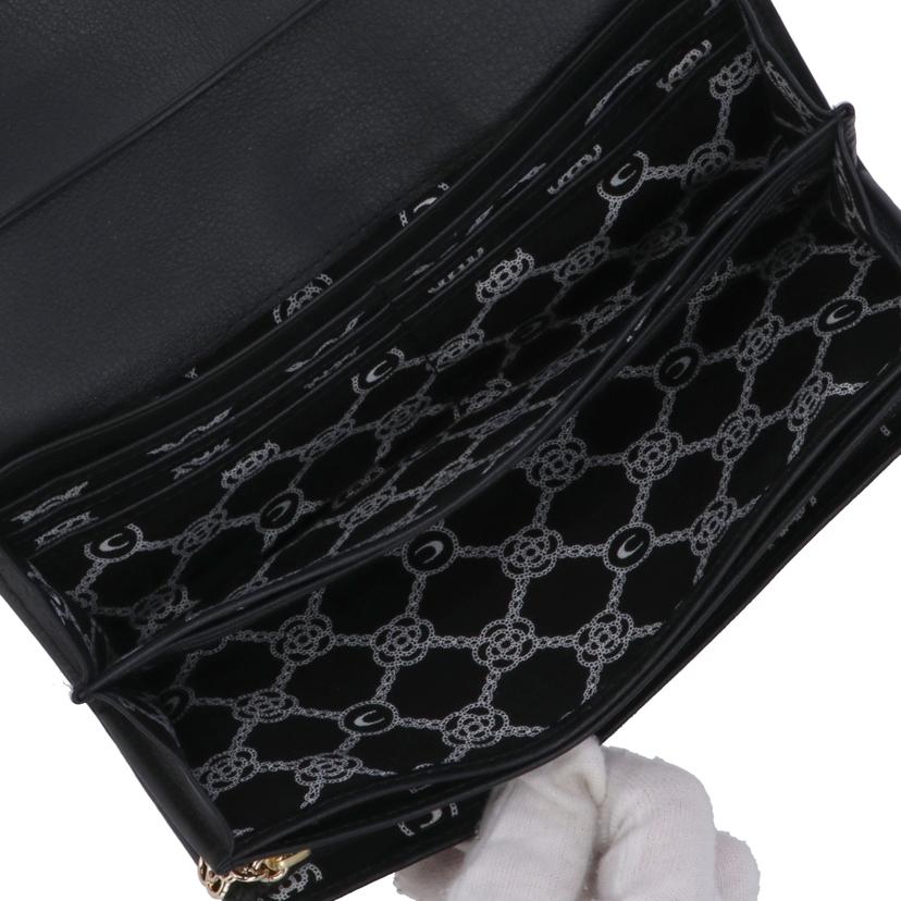 CLATHAS クレイサス/レザーフラップ長財布//Aランク/76
