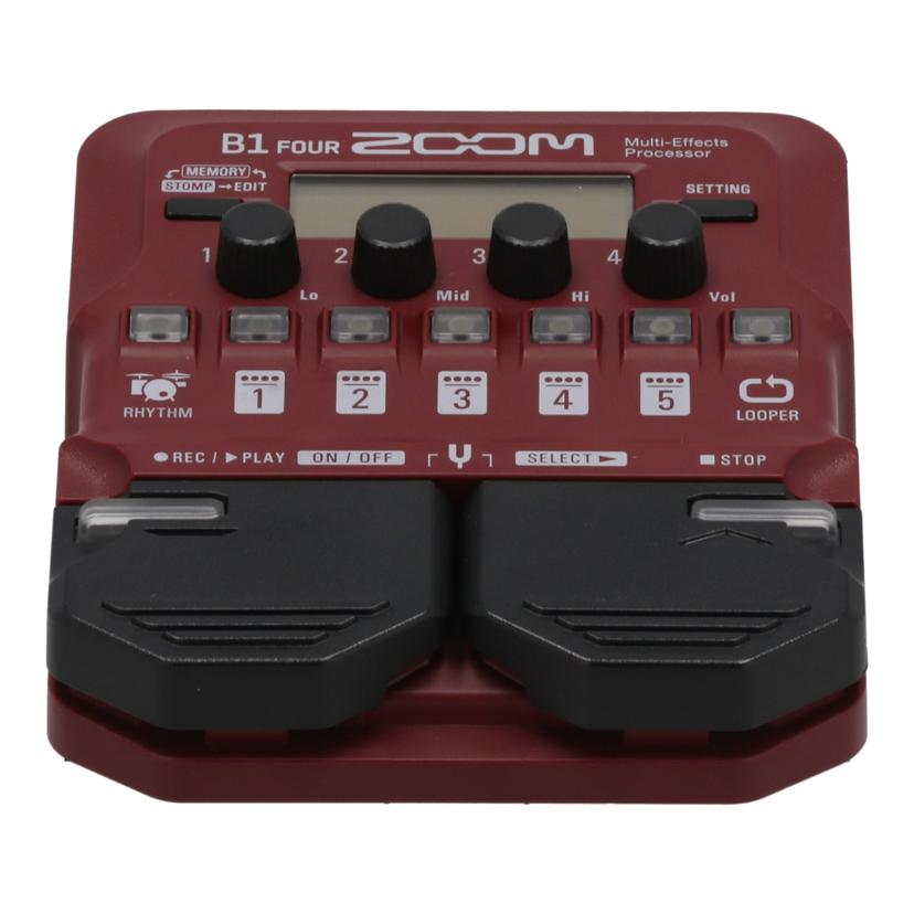 ZOOM ズーム/ベース用マルチエフェクター/B1 FOUR//C35065769/Bランク/62