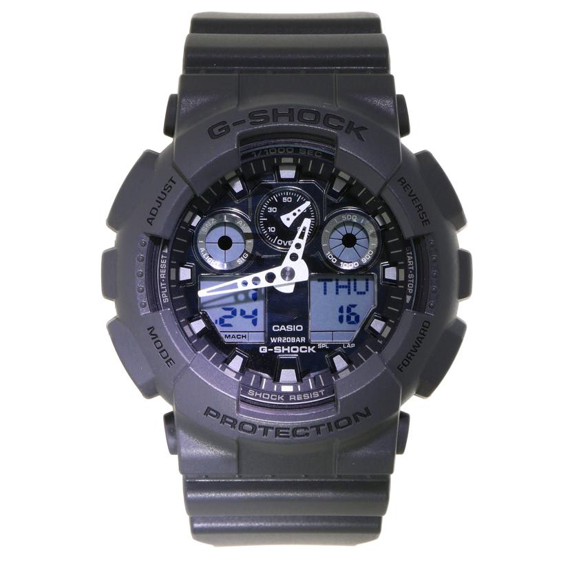 CASIO CASIO/G－SHOCK／アナデジ／クォーツ/GA-100CF//Aランク/78