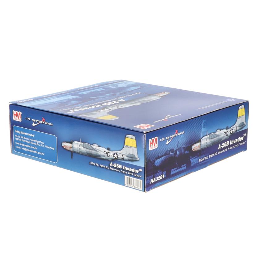 HOBBYMASTER ホビーマスター/1／72　A－26B　インベーダー　スティンキー　ダイキャスト完成品/HA3201//Aランク/78