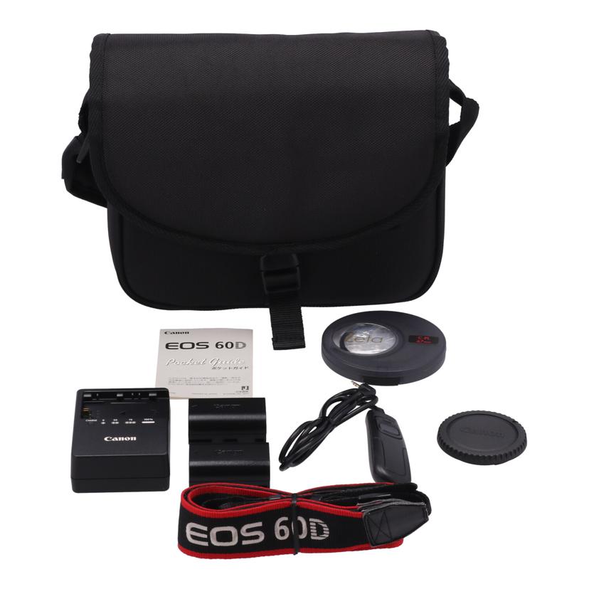 Canon キヤノン/デジタル一眼　レンズキット/EOS 60D 18-135mm ﾚﾝｽﾞｷｯﾄ//0510300477/Bランク/62