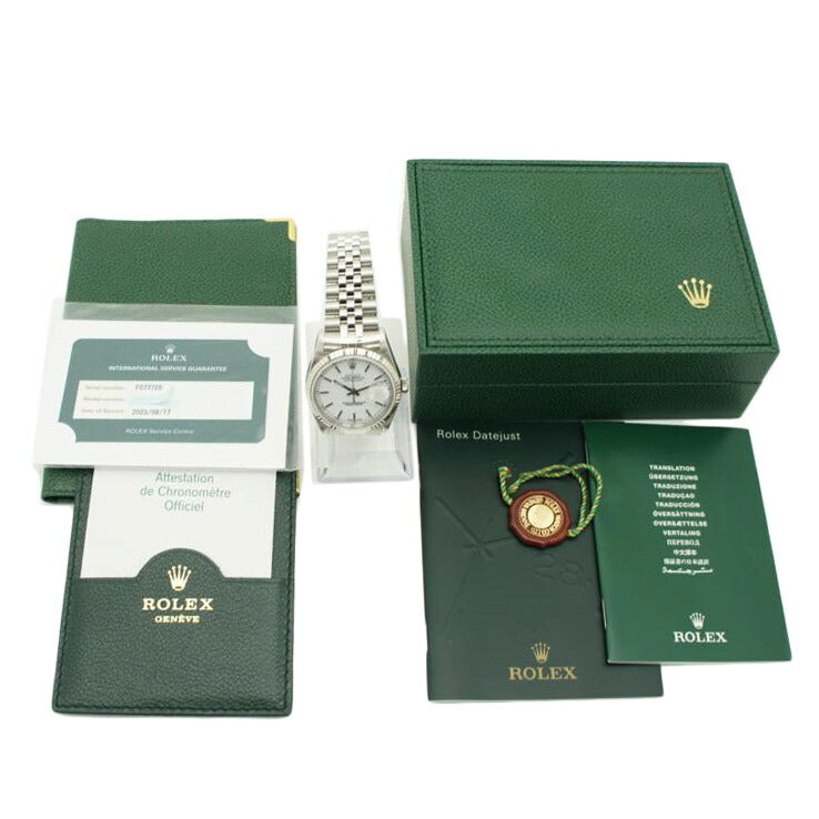 ROLEX ロレックス/DATE　JUST／SS×WG／バーインデックス/M16234//F07****/ABランク/91