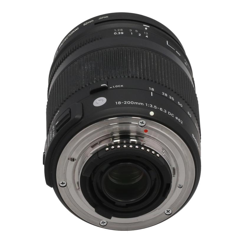 SIGMA シグマ/交換レンズ/18-200mm F3.5-6.3 DC MACRO OS HSM/18-200mm F3.5-6.3 DC MACRO OS HSM//ABランク/40