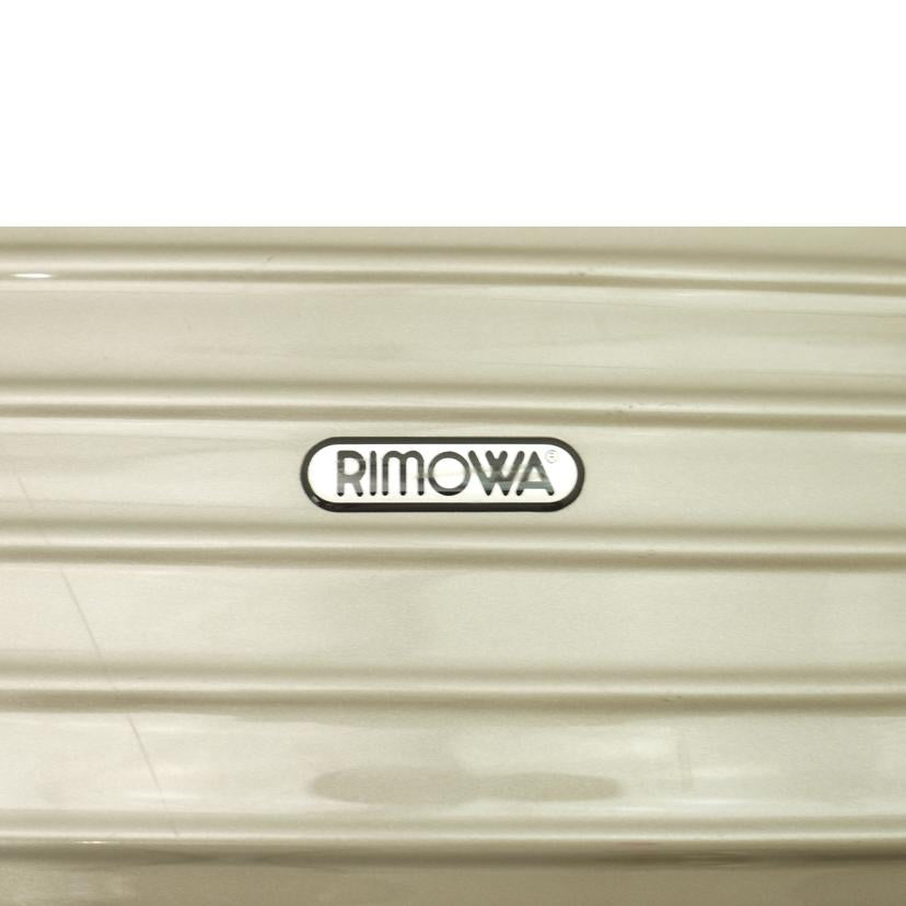 RIMOWA ﾘﾓｱ/RIMOWA　コンパクトキャリーケース//ABランク/69