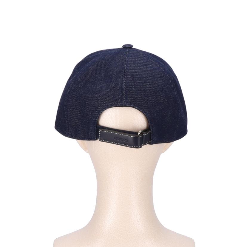 GUCCI グッチ/ロゴデニムキャップ/812838･3HA5Z//XL(60)/Aランク/91