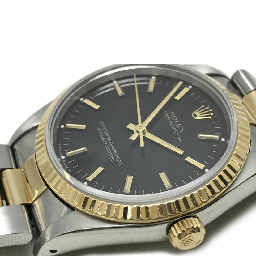 ROLEX ロレックス/オイスターパーペチュアル　コンビ/14233//N57****/ABランク/51