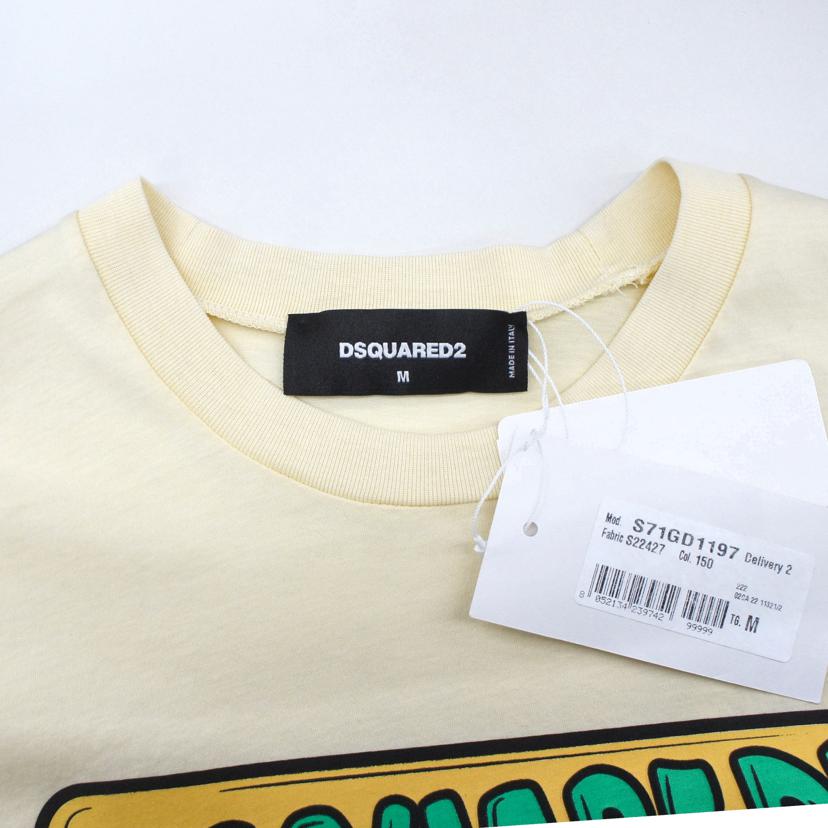 D　SQUARED2 D SQUARED2/スノーグローブ／コットンカットソー/S71GD1197//ｻｲｽﾞ:M/SAランク/91