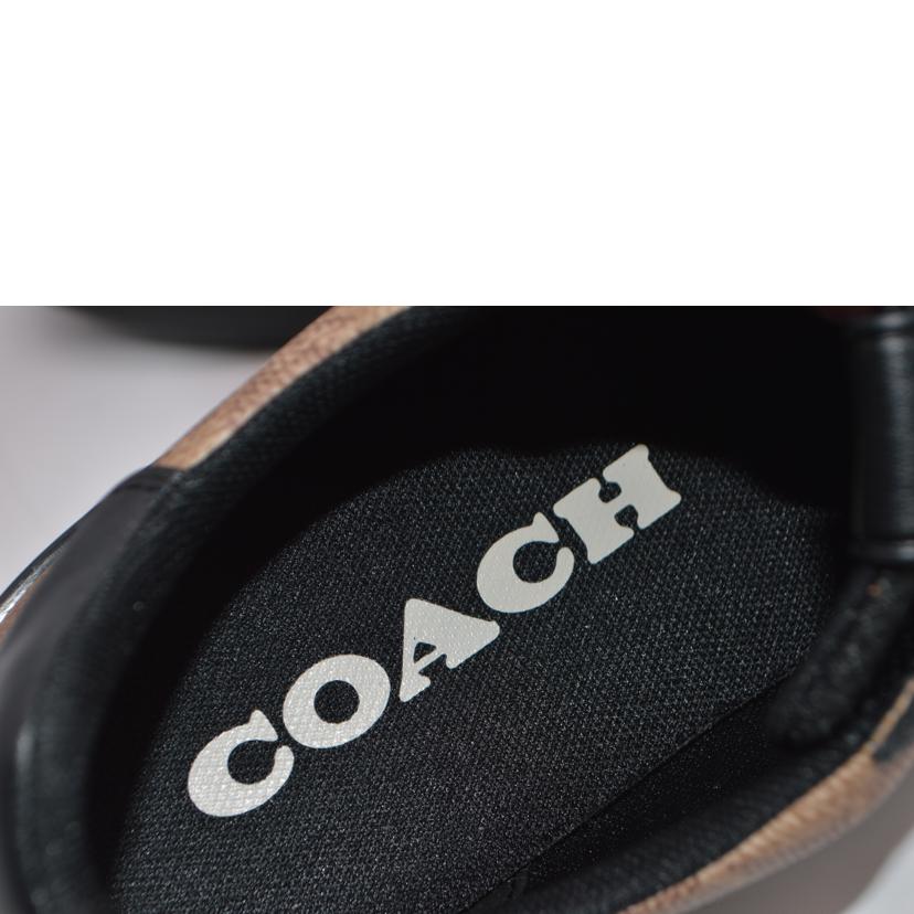 COACH コーチ/シグネチャーローラインレザースニーカー／25．0cm/CG999//Sランク/89