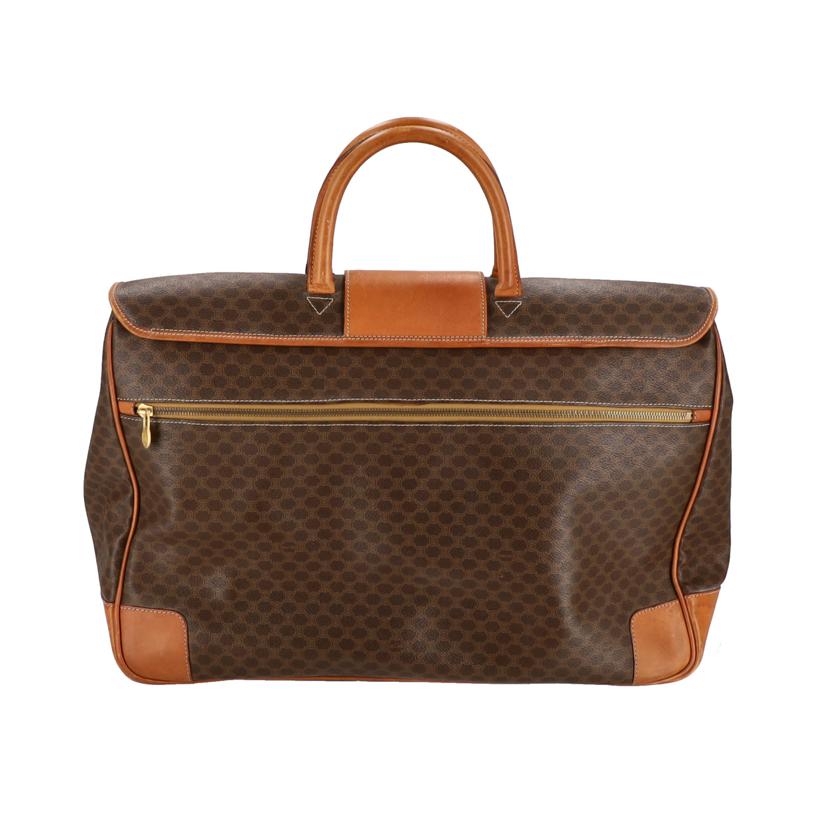 CELINE セリーヌ/ヴィンテージ／マカダム柄／フラップボストンバッグ//M12/Bランク/18